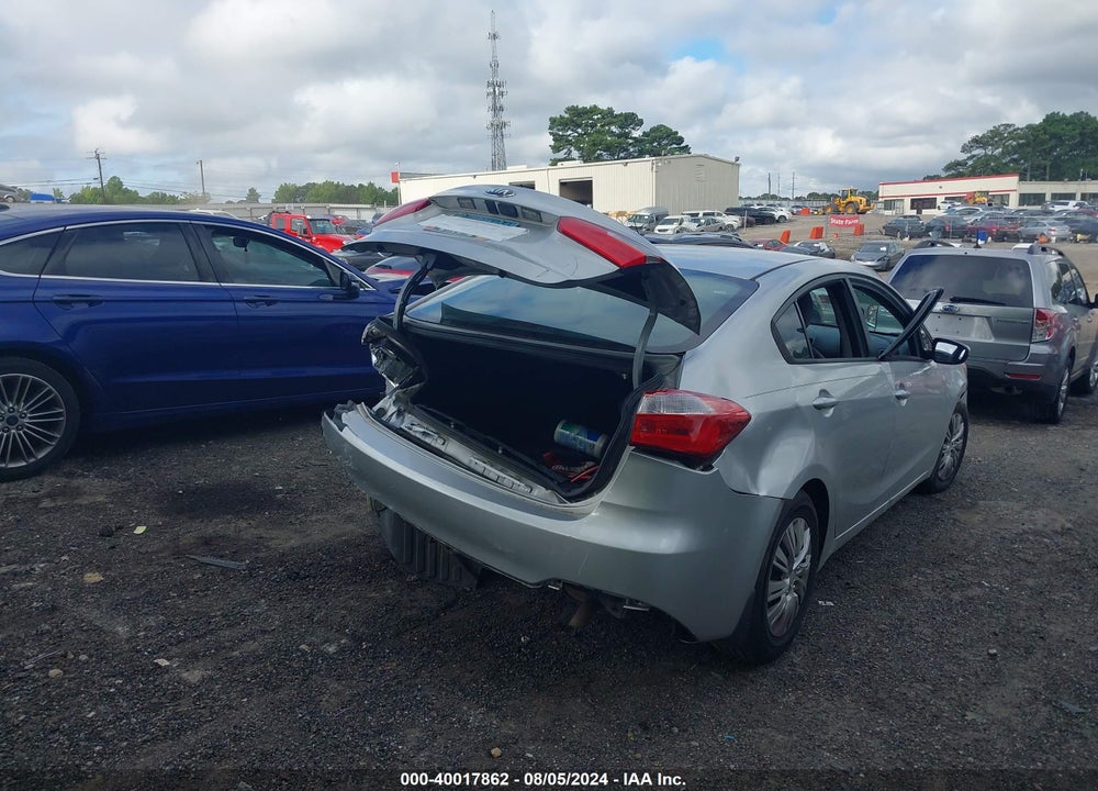 2016 KIA FORTE LX VIN: KNAFK4A61G5538005