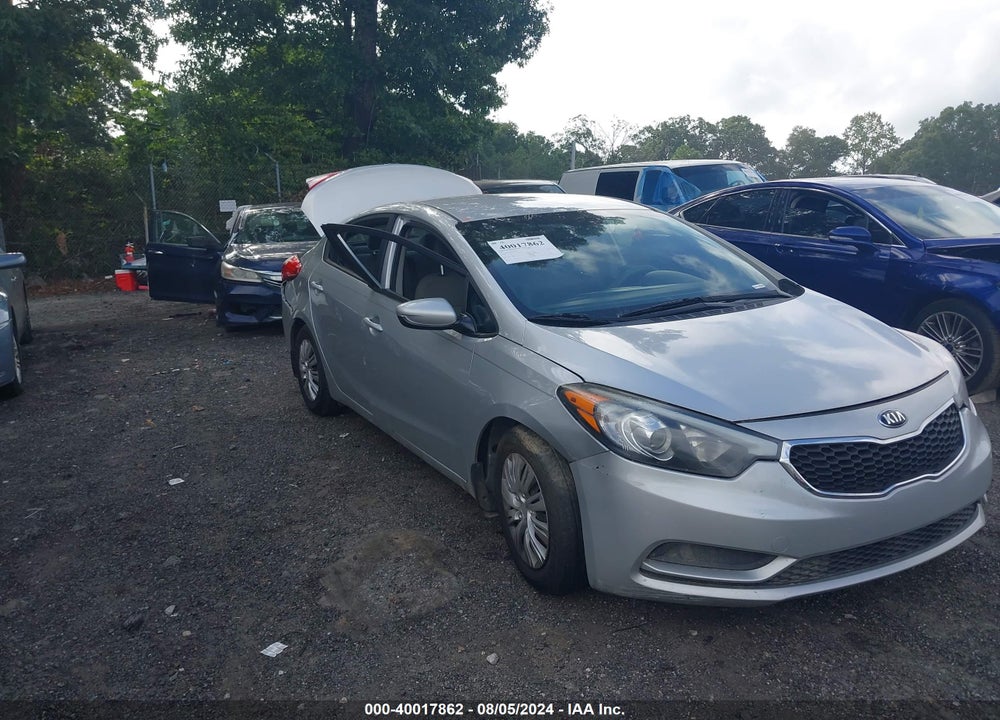 2016 KIA FORTE LX VIN: KNAFK4A61G5538005