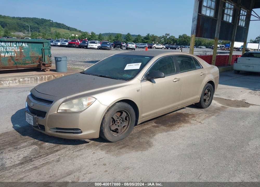 2008 CHEVROLET MALIBU LS VIN: 1G1ZG57B28F175469