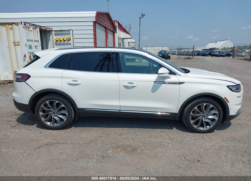 2022 LINCOLN NAUTILUS RESERVE VIN: 2LMPJ6K9XNBL07708