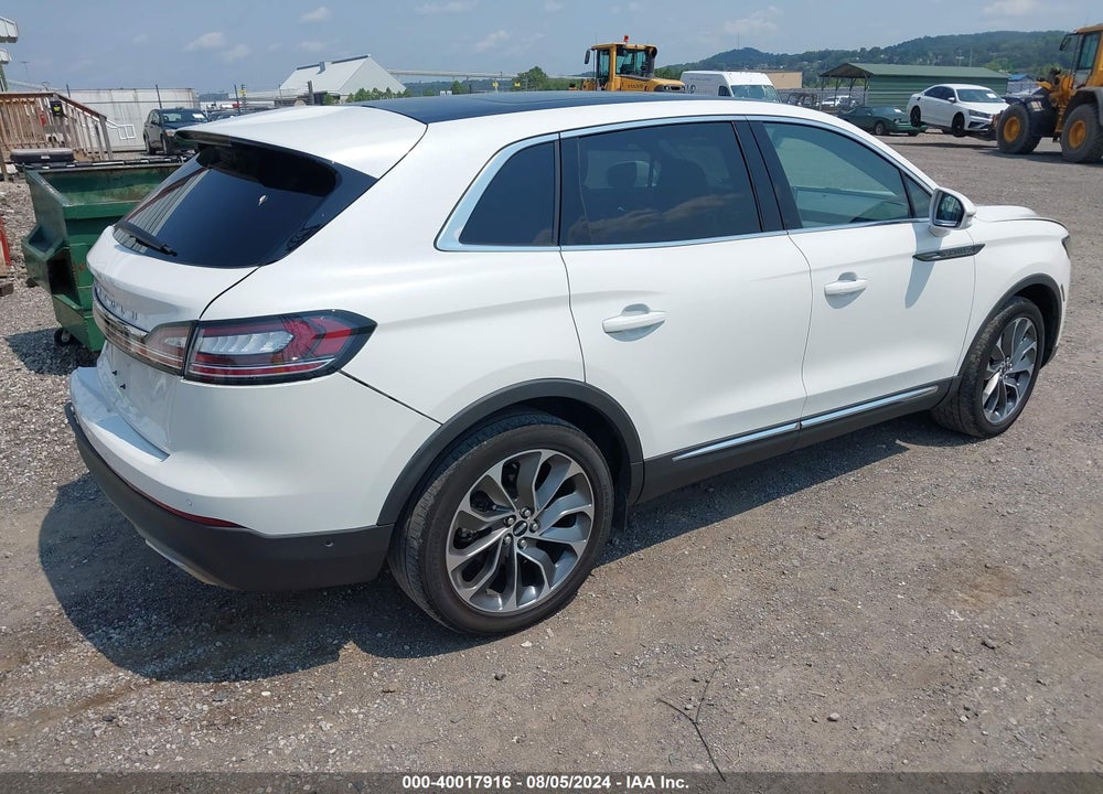 2022 LINCOLN NAUTILUS RESERVE VIN: 2LMPJ6K9XNBL07708