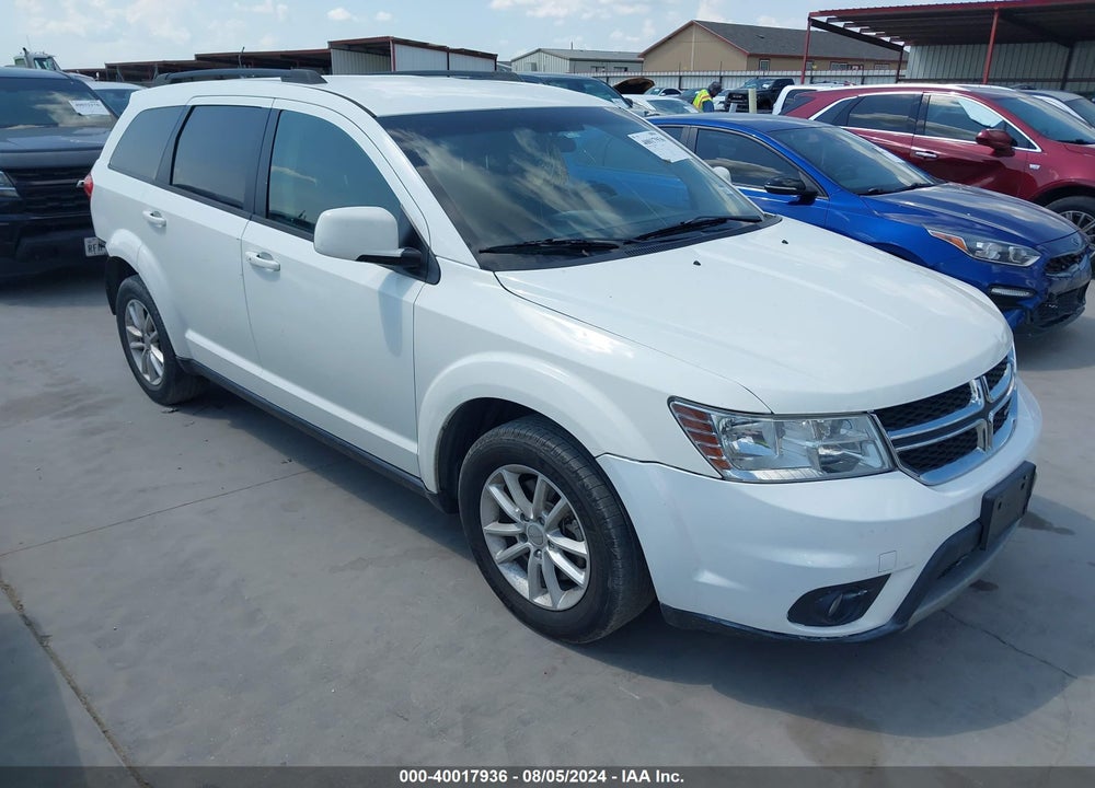 2015 DODGE JOURNEY SXT VIN: 3C4PDCBG0FT524971