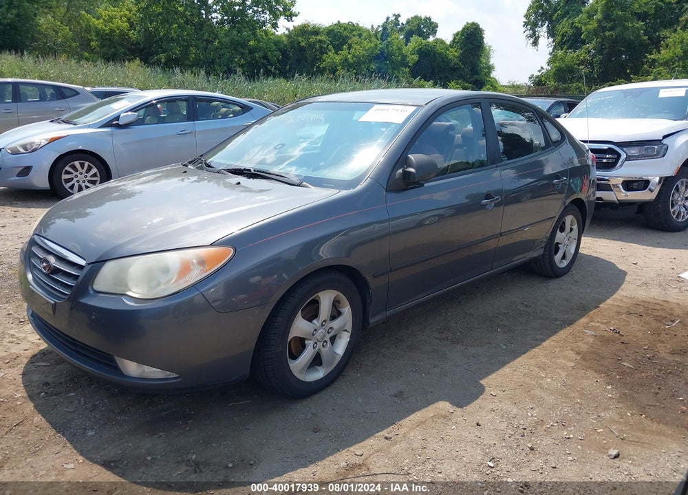 2007 HYUNDAI ELANTRA GLS/LIMITED/SE VIN: KMHDU46D37U085180