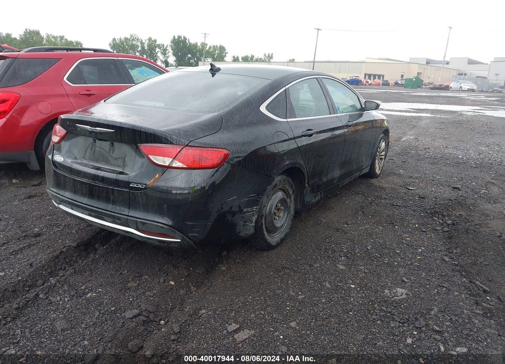 2015 CHRYSLER 200 LIMITED VIN: 1C3CCCAB0FN751038