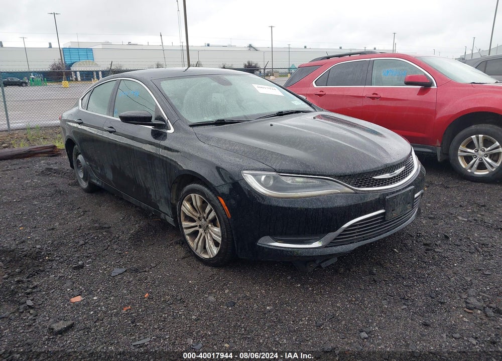 2015 CHRYSLER 200 LIMITED VIN: 1C3CCCAB0FN751038
