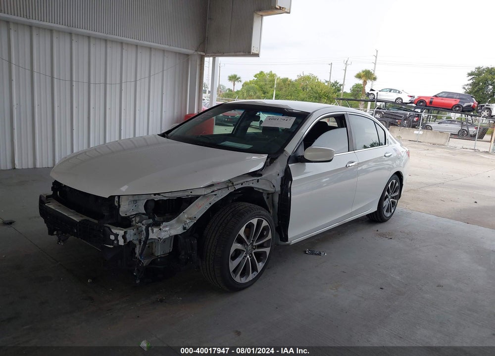 2013 HONDA ACCORD SPORT VIN: 1HGCR2F58DA253408