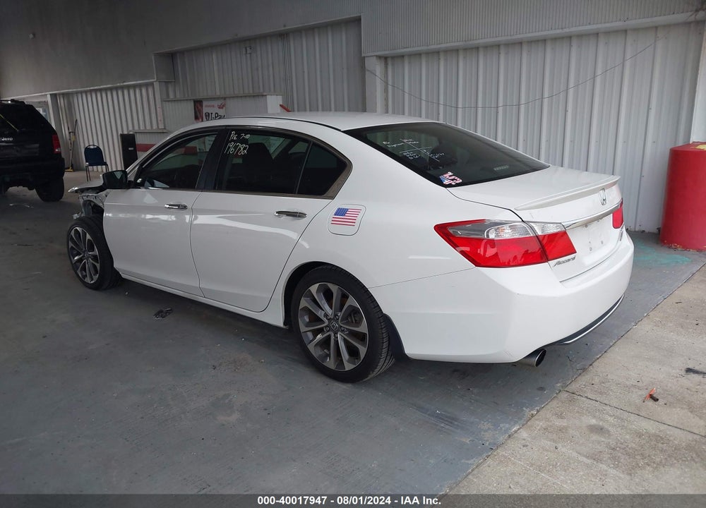 2013 HONDA ACCORD SPORT VIN: 1HGCR2F58DA253408