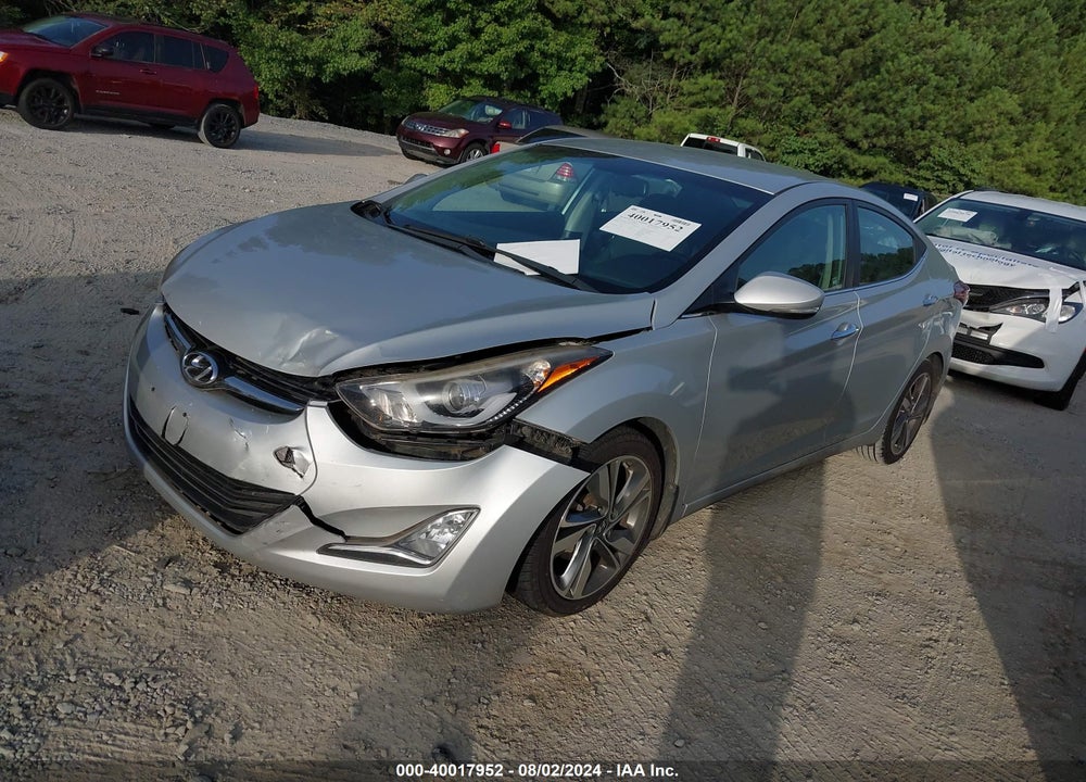 2015 HYUNDAI ELANTRA LIMITED VIN: KMHDH4AE0FU224975