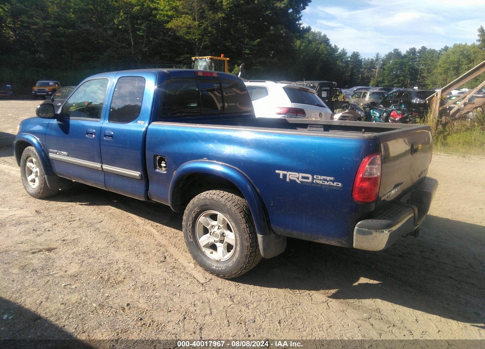 2005 TOYOTA TUNDRA SR5 V8 VIN: 5TBBT44175S460196