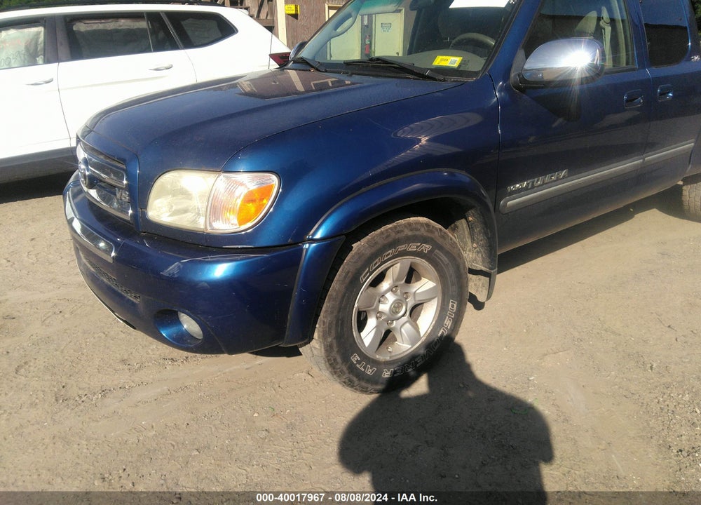 2005 TOYOTA TUNDRA SR5 V8 VIN: 5TBBT44175S460196