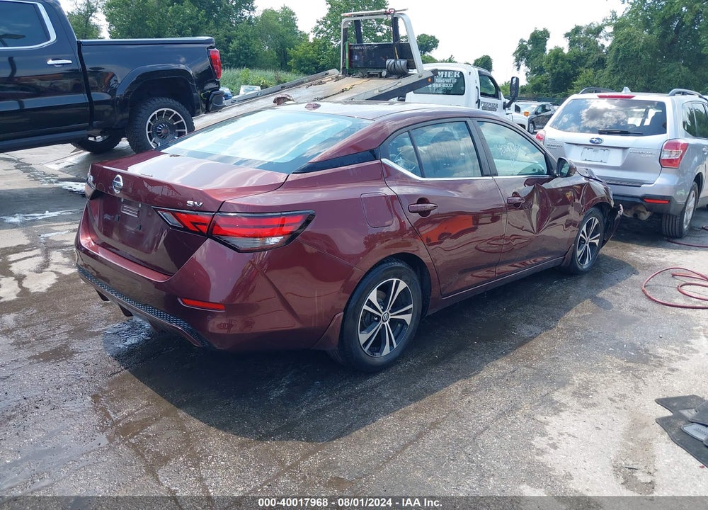 2020 NISSAN SENTRA SV XTRONIC CVT VIN: 3N1AB8CV8LY222108