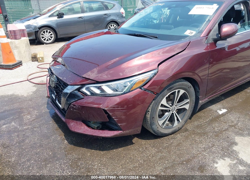 2020 NISSAN SENTRA SV XTRONIC CVT VIN: 3N1AB8CV8LY222108