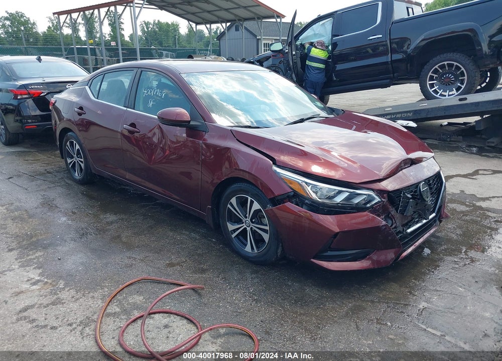 2020 NISSAN SENTRA SV XTRONIC CVT VIN: 3N1AB8CV8LY222108