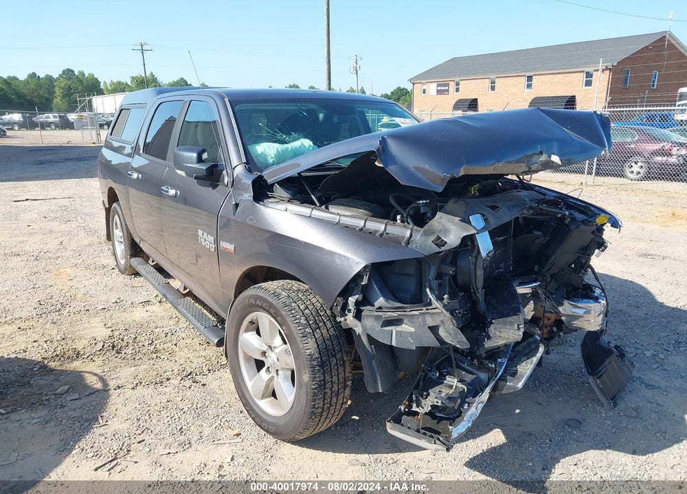 2016 RAM 1500 BIG HORN VIN: 1C6RR7LT1GS158154