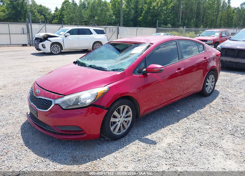 2015 KIA FORTE VIN: KNAFX4A63F5398930