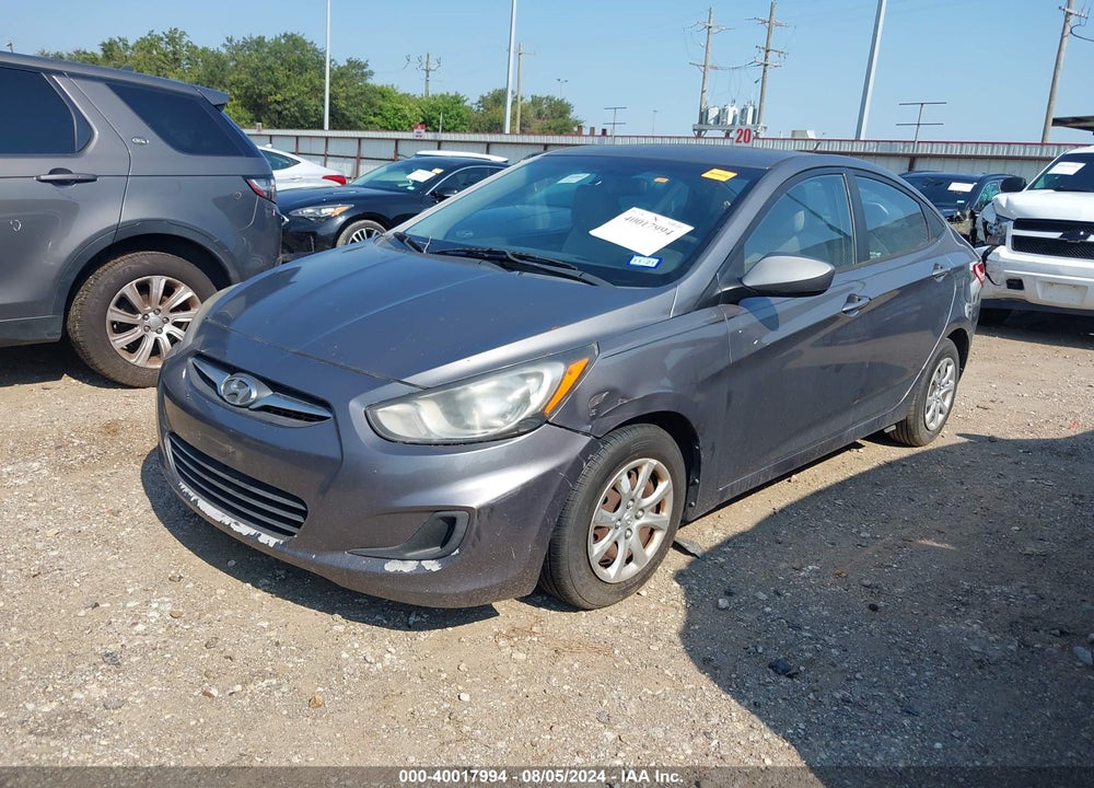 2013 HYUNDAI ACCENT GLS VIN: KMHCT4AE4DU529368