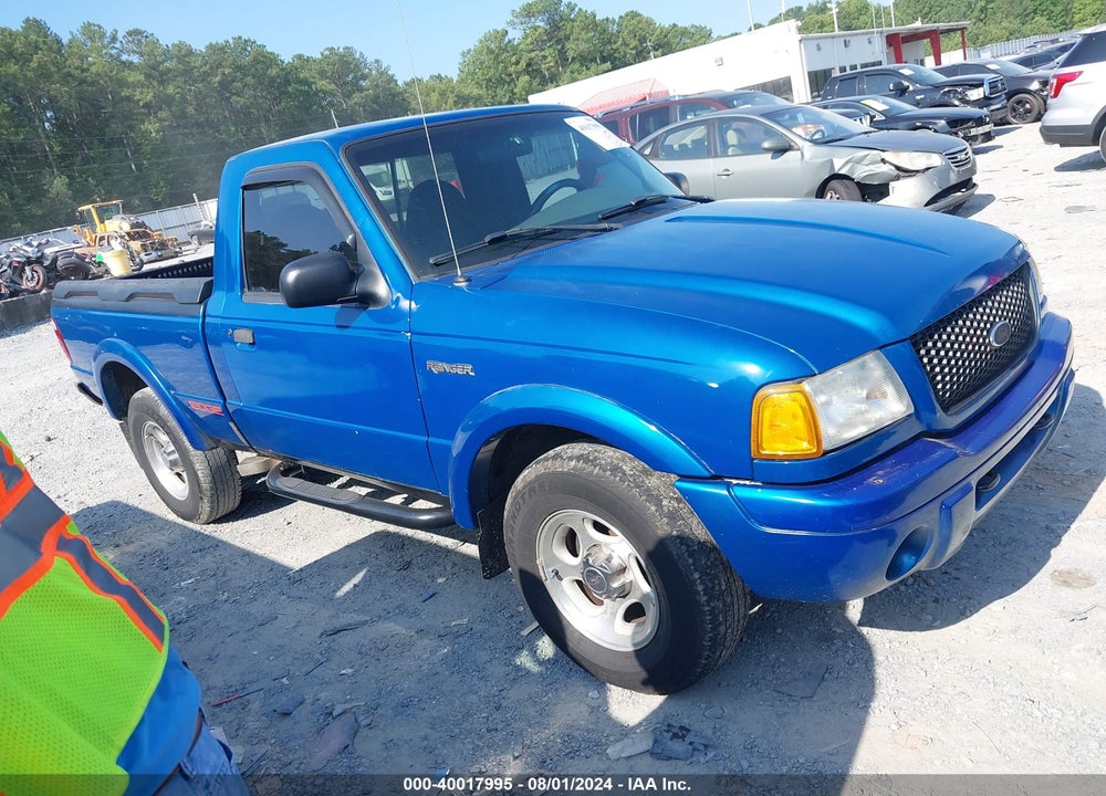 2002 FORD RANGER EDGE VIN: 1FTYR11U72TA40349