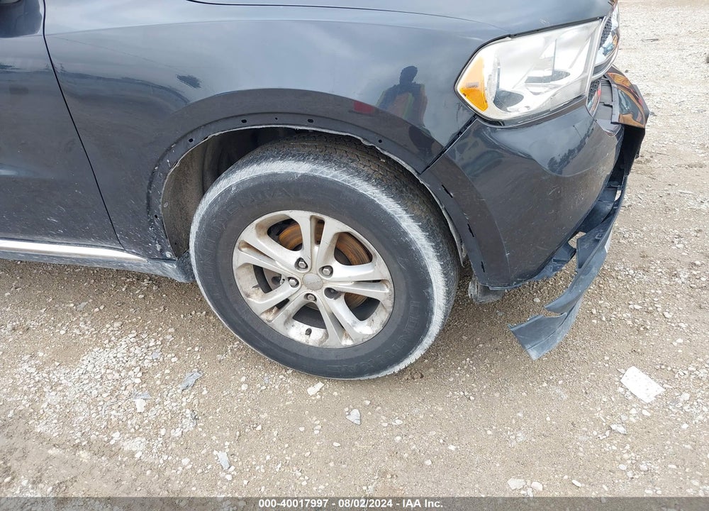 2013 DODGE DURANGO SXT VIN: 1C4RDJAG8DC665388