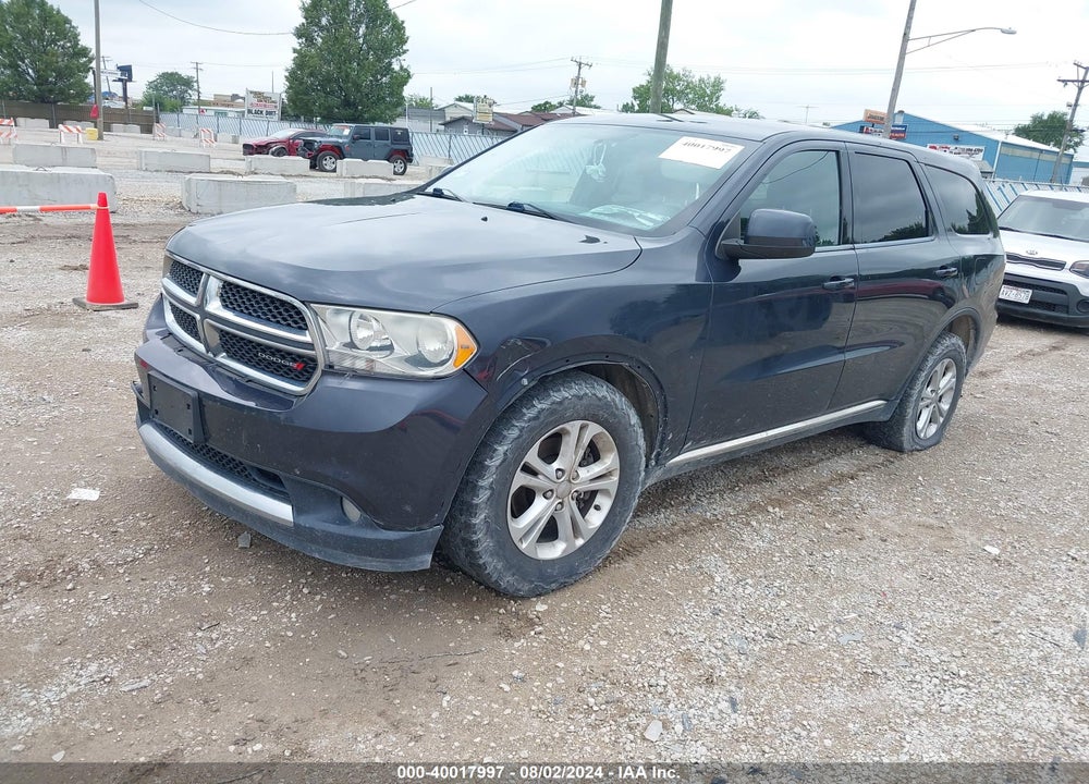 2013 DODGE DURANGO SXT VIN: 1C4RDJAG8DC665388