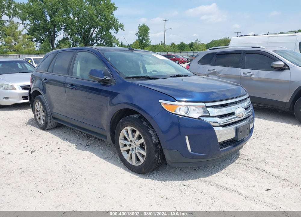 2012 FORD EDGE SEL VIN: 2FMDK3J99CBA79287
