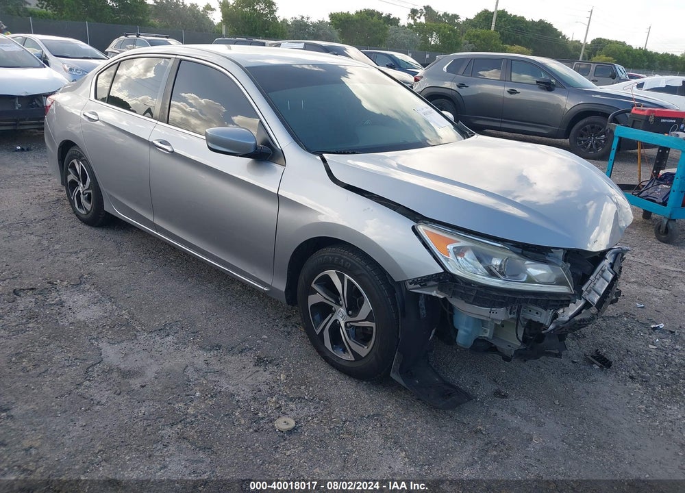 2017 HONDA ACCORD LX VIN: 1HGCR2F34HA209653