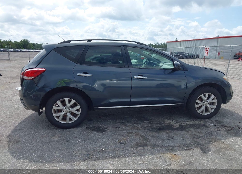 2014 NISSAN MURANO SL VIN: JN8AZ1MW2EW519008