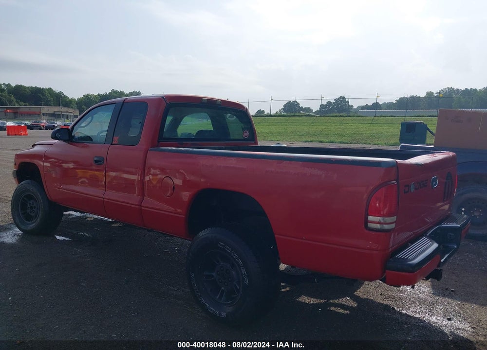 2000 DODGE DAKOTA SLT/SPORT VIN: 1B7GL22N5YS667480