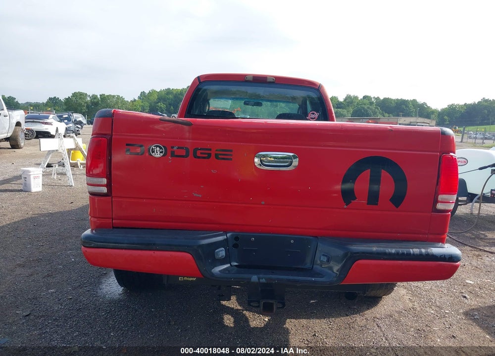 2000 DODGE DAKOTA SLT/SPORT VIN: 1B7GL22N5YS667480