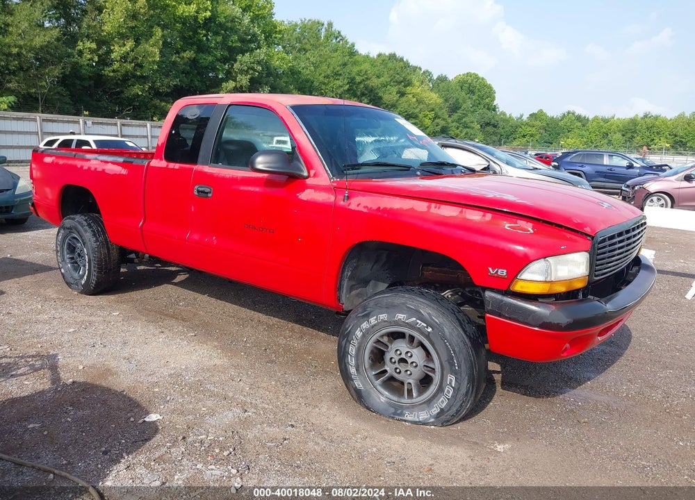 2000 DODGE DAKOTA SLT/SPORT VIN: 1B7GL22N5YS667480