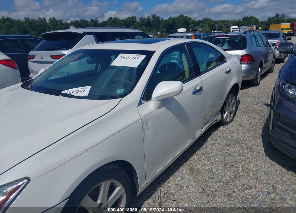 2007 LEXUS ES 350 VIN: JTHBJ46G072029755
