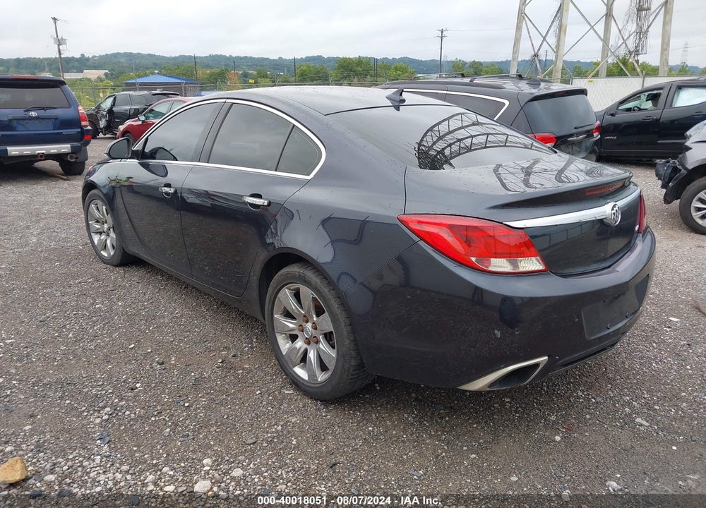 2013 BUICK REGAL TURBO PREMIUM 2 VIN: 2G4GT5GV7D9140624