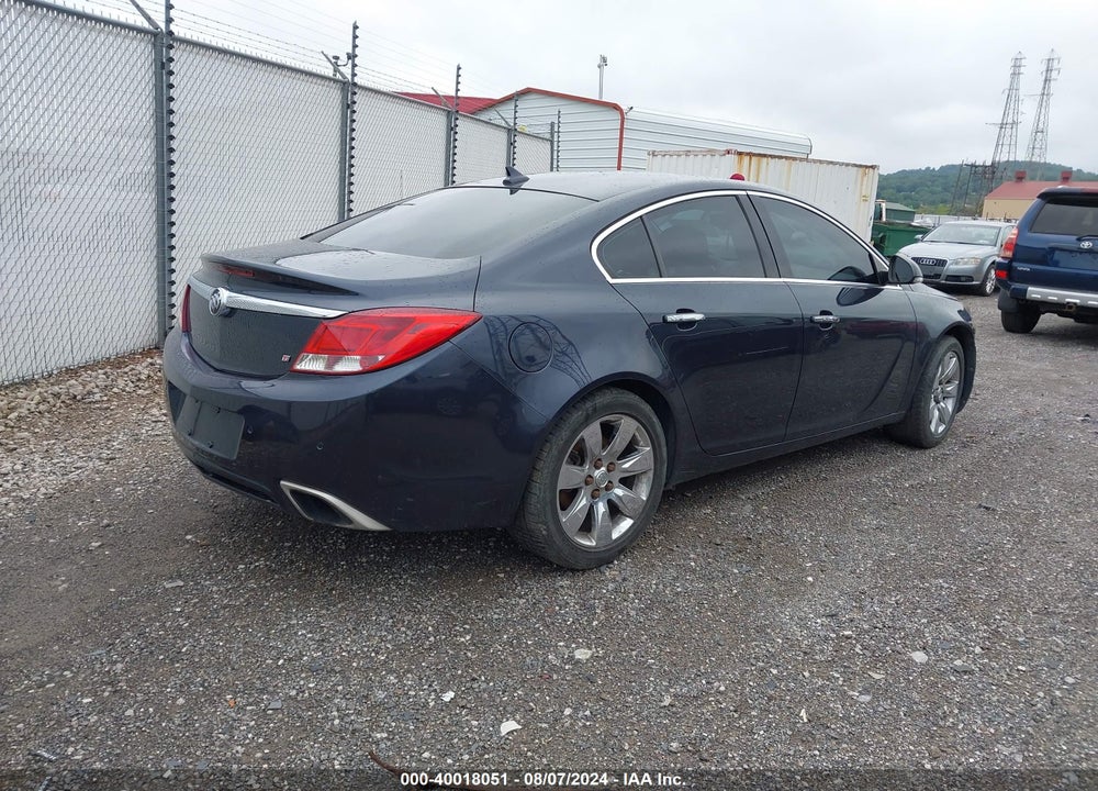 2013 BUICK REGAL TURBO PREMIUM 2 VIN: 2G4GT5GV7D9140624