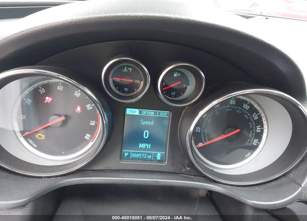 2013 BUICK REGAL TURBO PREMIUM 2 VIN: 2G4GT5GV7D9140624