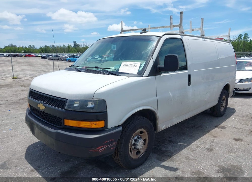 2019 CHEVROLET EXPRESS 2500 WORK VAN VIN: 1GCWGAFP1K1351321