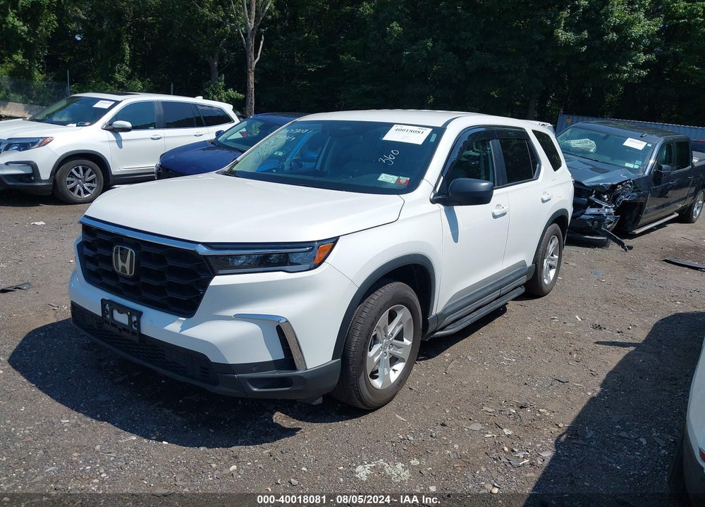 2023 HONDA PILOT AWD LX VIN: 5FNYG1H23PB031166