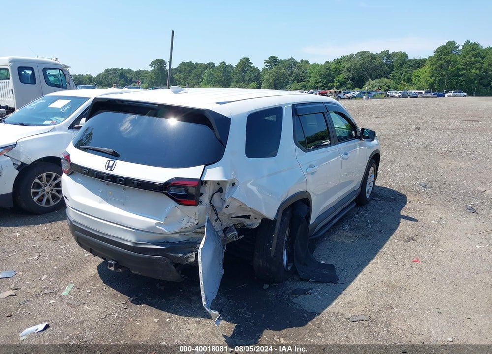 2023 HONDA PILOT AWD LX VIN: 5FNYG1H23PB031166