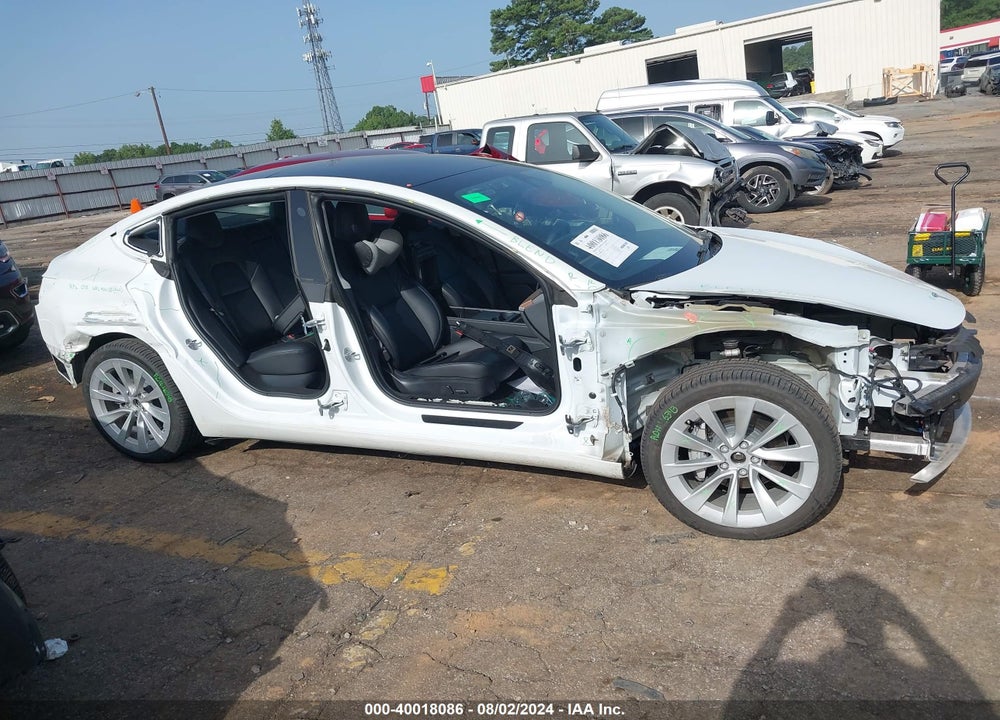 2022 TESLA MODEL 3 LONG RANGE DUAL MOTOR ALL-WHEEL DRIVE VIN: 5YJ3E1EB8NF108535