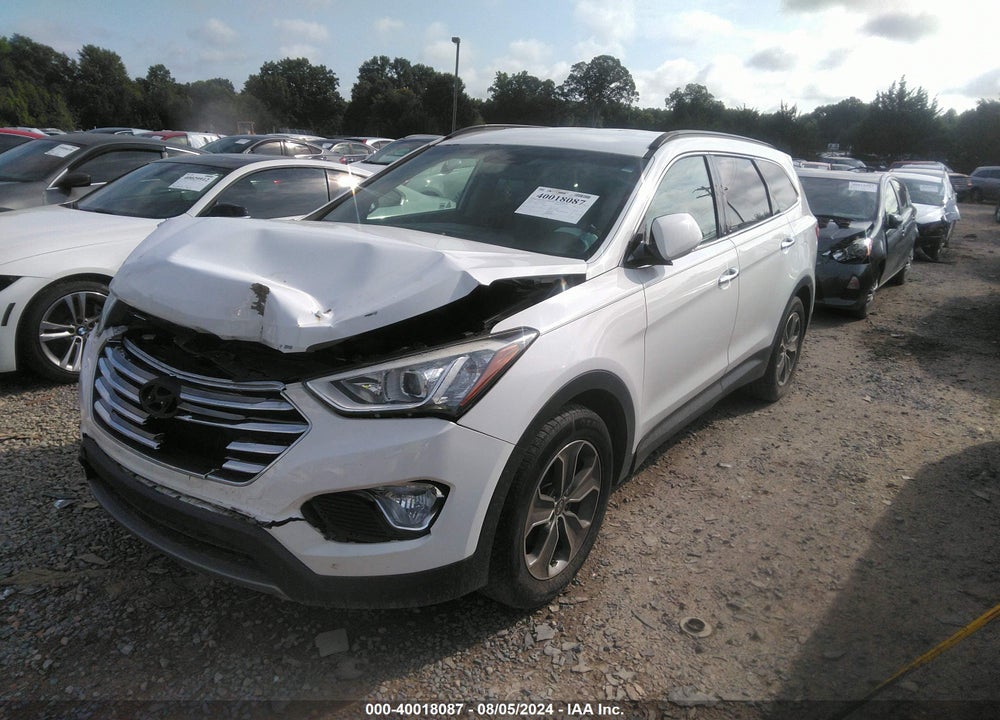 2013 HYUNDAI SANTA FE GLS VIN: KM8SM4HF3DU011890