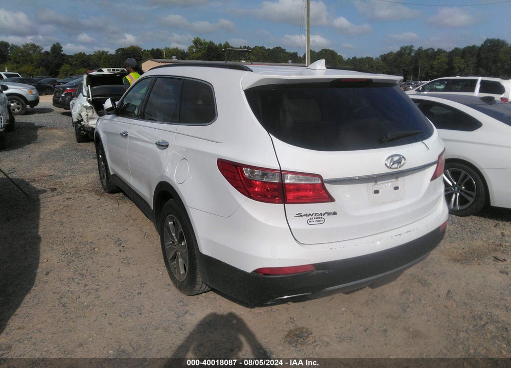 2013 HYUNDAI SANTA FE GLS VIN: KM8SM4HF3DU011890
