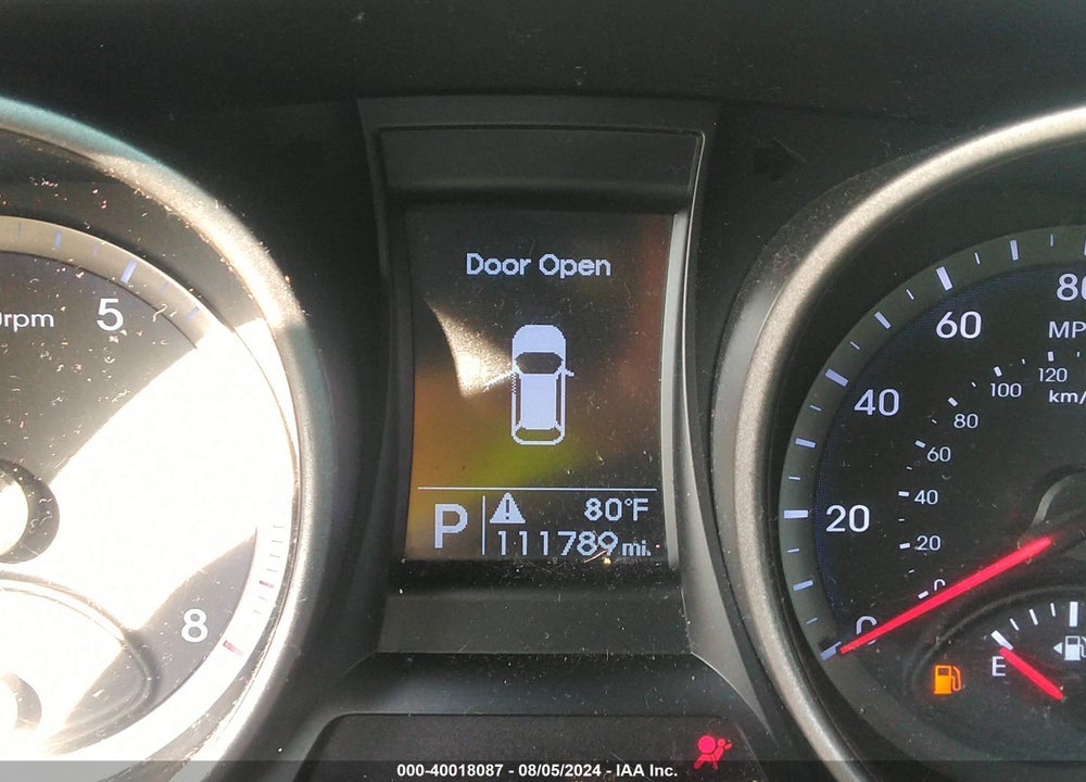 2013 HYUNDAI SANTA FE GLS VIN: KM8SM4HF3DU011890