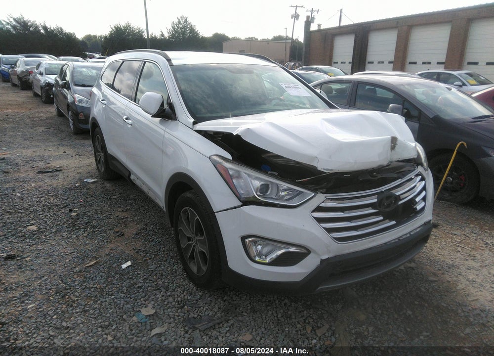 2013 HYUNDAI SANTA FE GLS VIN: KM8SM4HF3DU011890