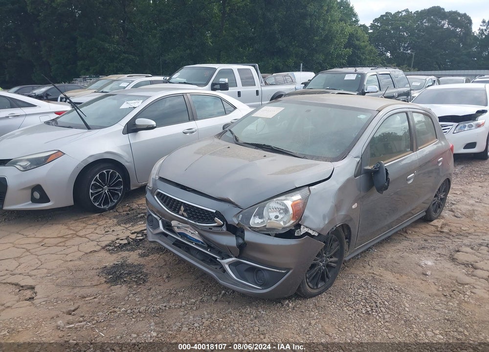 2019 MITSUBISHI MIRAGE LE VIN: ML32A5HJ3KH016488