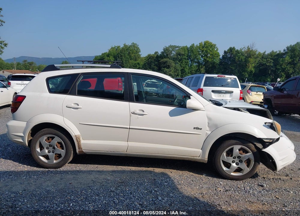 2005 PONTIAC VIBE VIN: 5Y2SL63875Z414349