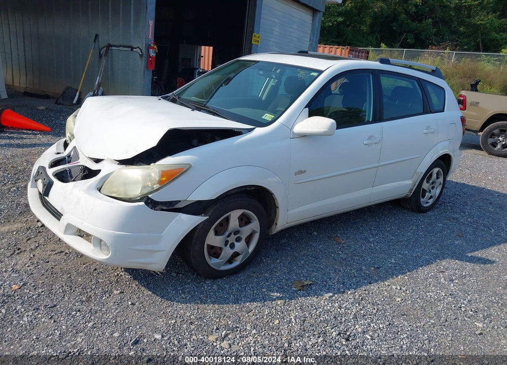 2005 PONTIAC VIBE VIN: 5Y2SL63875Z414349