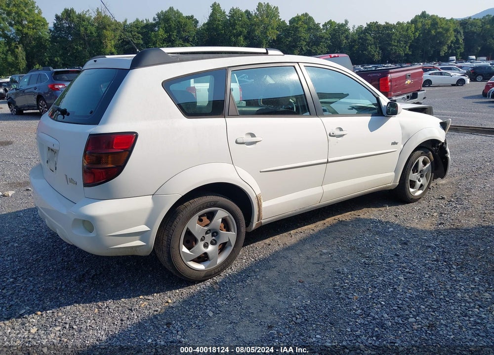 2005 PONTIAC VIBE VIN: 5Y2SL63875Z414349