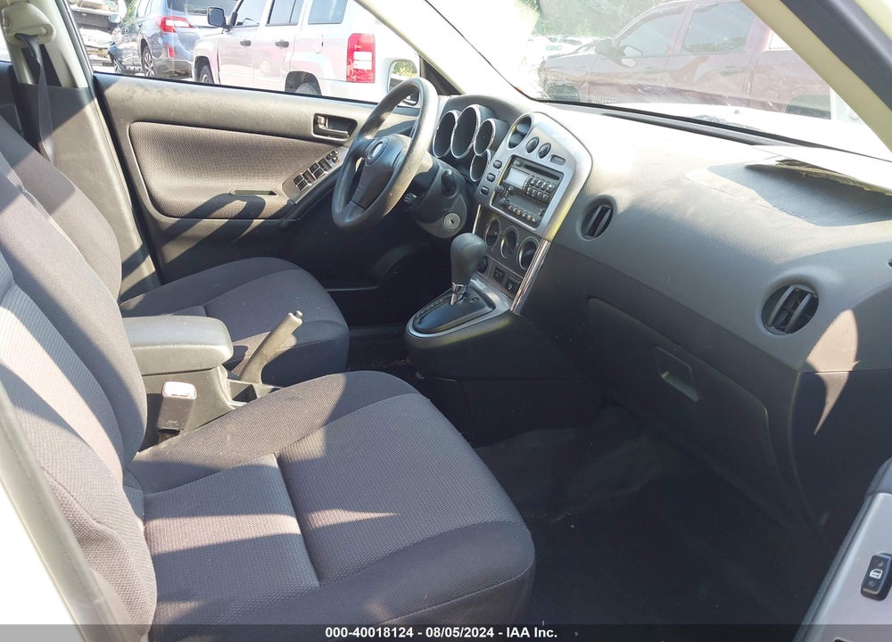 2005 PONTIAC VIBE VIN: 5Y2SL63875Z414349