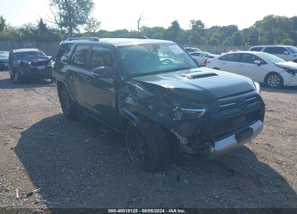 2022 TOYOTA 4RUNNER TRD OFF ROAD PREMIUM VIN: JTERU5JR5N6050849
