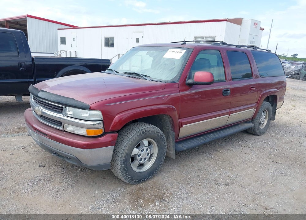 2003 CHEVROLET SUBURBAN 1500 LT VIN: 1GNFK16Z23J182774