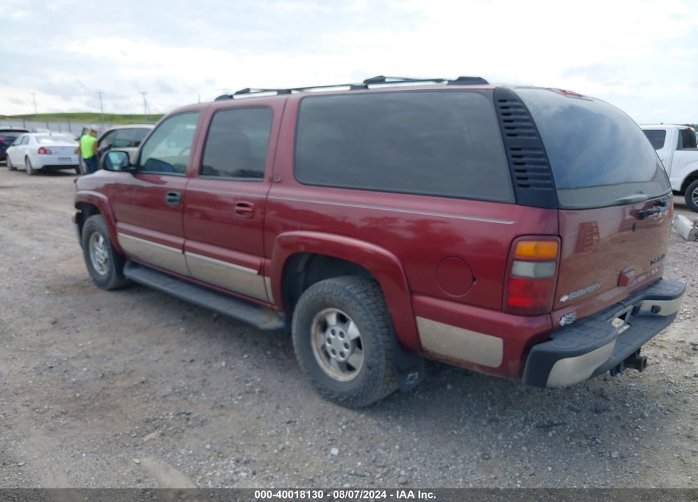 2003 CHEVROLET SUBURBAN 1500 LT VIN: 1GNFK16Z23J182774