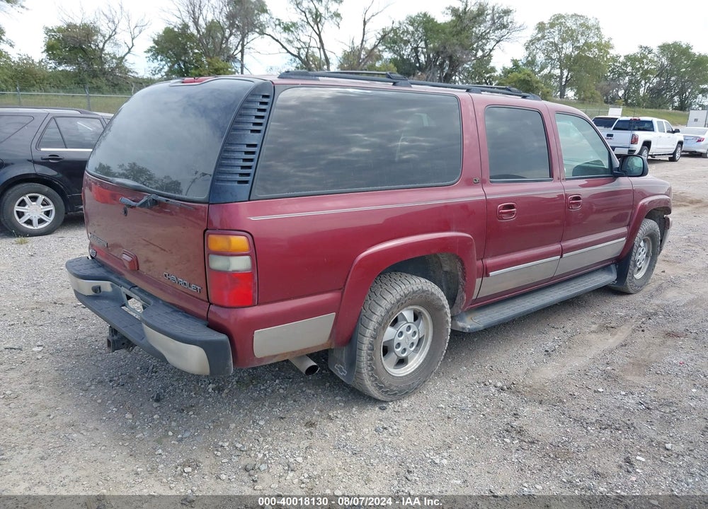2003 CHEVROLET SUBURBAN 1500 LT VIN: 1GNFK16Z23J182774